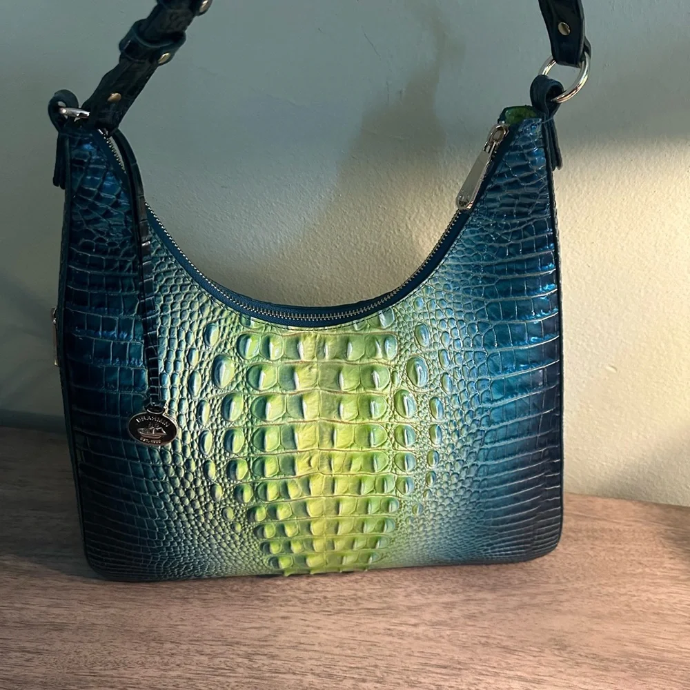 Brahmin Tabitha Zesty Green Ombré. - Picture 2 of 8